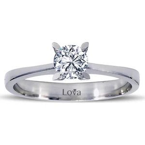 Lova F Renk 0,43 Karat Pırlanta Tektaş Yüzük 1050065