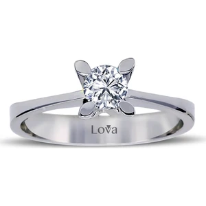 Lova E Renk 0,31 Karat Pırlanta Tektaş Yüzük 1070018