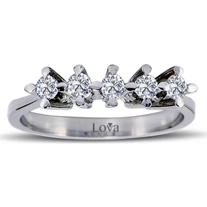 Lova 0,33 Karat Pırlanta Beştaş Yüzük 1070072