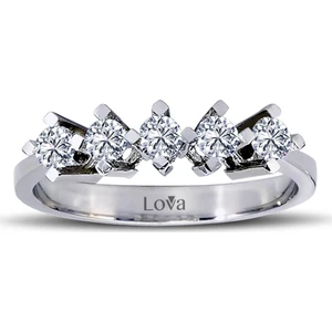 Lova G Renk 0,42 Karat Pırlanta Beştaş Yüzük 1070083