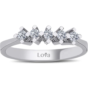 Lova 0,20 Karat Pırlanta Beştaş Yüzük 1070084