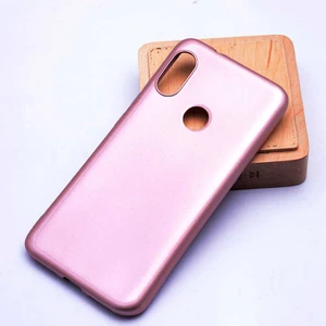 Case 4U Xiaomi Mi 6X - A2 Kılıf Klasik Mat Renkli Yumuşak Premier Silikon Rose Gold