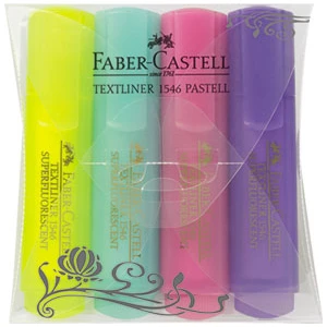Fosforlu 1546 Pastel Renkler, 4lü