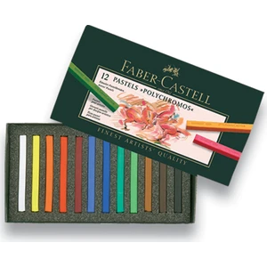 Polychromos Pastel Boya 12 Renk (Karton Kutu)