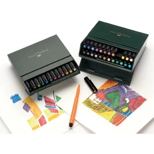 Pitt Çizim Kalemi Fırça Uç Studio Box 12 Renk