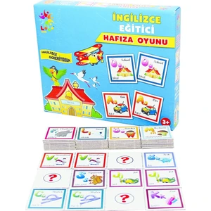 Laço Kids İngilizce Eğitici Hafıza Oyunu
