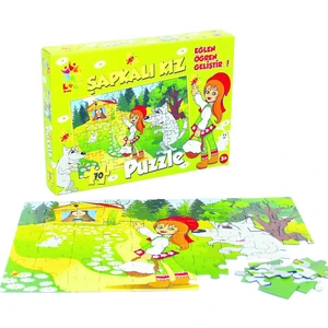 Laço Kids Şapkalı Kız Puzzle