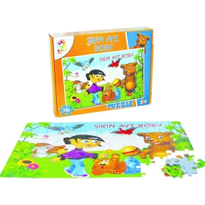 Laço Kids Sevimli Ayı Boby  130 Parça Puzzle