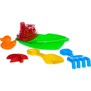 Tekne- Kürek Seti Ebt-01 Yeşil Kırmızı