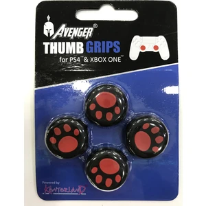 Avenger Ps4 Analog Koruyucu Lastik 4 Lü Set (Patili)
