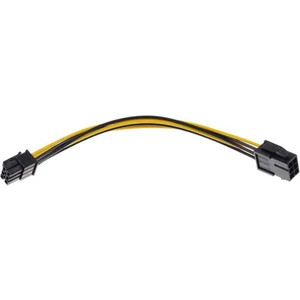 pcı express 6 pin dişi / erkek power kablo