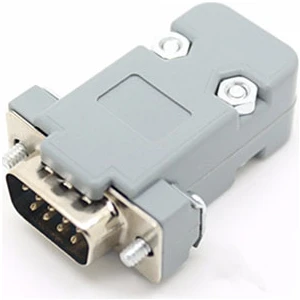 rs232 db9 erkek lehim tipi kapaklı soket seti