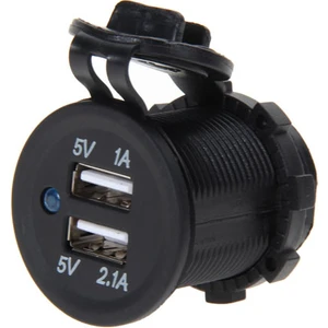 Montajlanabilir araba tekne için dual usb şarj soketi 5v 2.1A