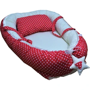 Başkaya Shopping Babynest Bebek Uyku Yatağı Ve Yastağı Kırmızı