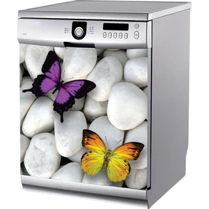 Tilki Dünyası Şirin Kelebekler Bulaşık Makinası Stickerı BS-155