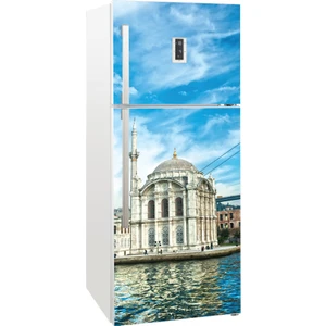 Tilki Dünyası Buzdolabı Kapağı Kaplama Sticker 0057