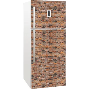 Tilki Dünyası Buzdolabı Kapağı Kaplama Sticker 0081
