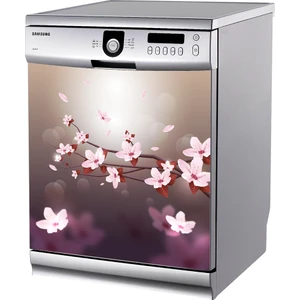 Tilki Dünyası Bulaşık Makinesi Kapak Sticker 0020