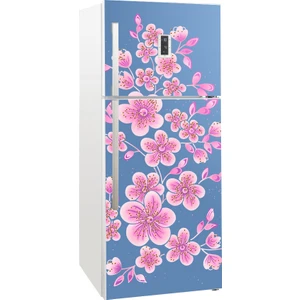 Tilki Dünyası Buzdolabı Kapağı Kaplama Sticker 0100