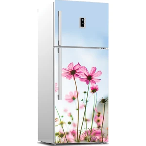 Tilki Dünyası Buzdolabı Kapağı Kaplama Sticker 0117