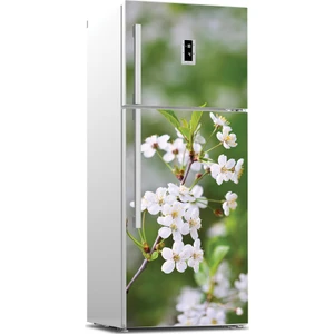 Tilki Dünyası Buzdolabı Kapağı Kaplama Sticker 0122