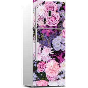 Tilki Dünyası Buzdolabı Kapağı Kaplama Sticker 0131