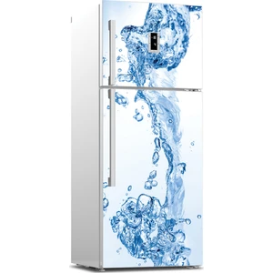 Tilki Dünyası Buzdolabı Kapağı Kaplama Sticker 0135