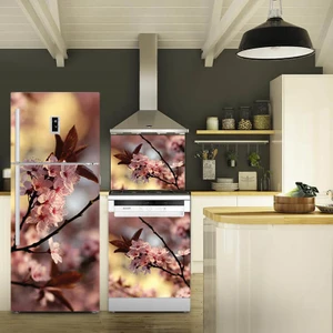 Tilki Dünyası Buzdolabı, Bulaşık Makinesi ve Ocak Arkası Set Yapışkanlı Folyo 0014