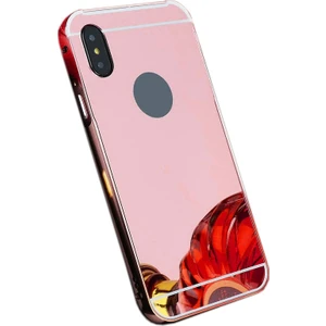 Sonmodashop Apple iPhone X Metal Aynalı Kılıf