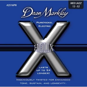 Dean Markley Helix Pure Nickel - Med Jazz Takım Tel Elektro Gitar Teli 012-052