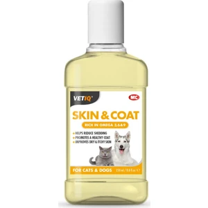 Vetiq Skin&Coat Kedi ve Köpekler İçin Sıvı Omega 3&6 Takviyesi 250 ml