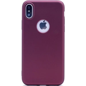 Apple iPhone X Kılıf Ultra İnce Mat Silikon + Cam Ekran Koruyucu