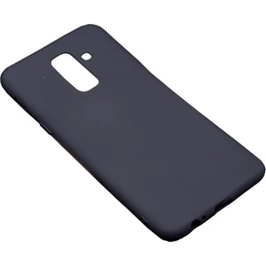 Samsung Galaxy A6 2018 Kılıf Silikon Mat Arka Kapak + Cam Ekran Koruyucu