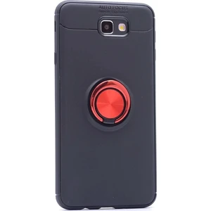 Samsung Galaxy J7 Prime Kılıf Ultra Korumalı Yüzüklü Ravel Silikon