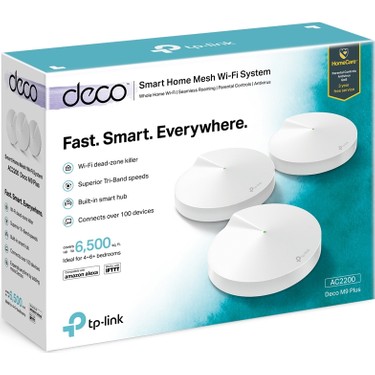 TP-Link Deco M9 Plus AC2200 Mbps Mesh Tüm Ev 3'lü Wi-Fi Fiyatı
