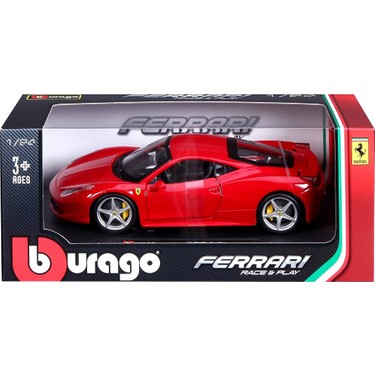 Burago 1/24 Ölçek Ferrari 458 Italia Model Araba Fiyatı