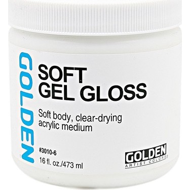 Golden Gel Mediums Soft Gloss 16 Oz. (3010-6)