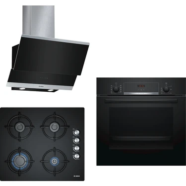 Bosch  Ankastre Set35 (HBF534EB0T  POP6C6B11O 