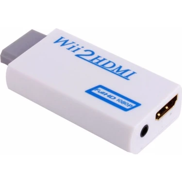 Alfais 4542 Nintendo Wii için HDMI Tv Kablo Çevirici Dönüştürücü