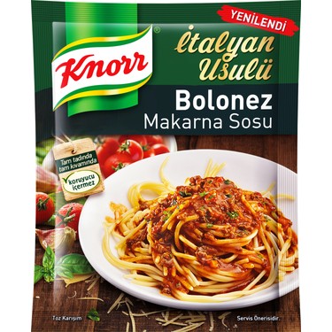 Knorr Makarna Sosu Spagetti Bolonez 45 Gr Fiyati