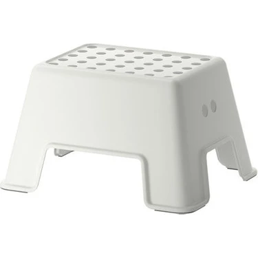 IKEA Bolmen Kaymaz Tabanlı Bebek Çocuk Banyo Taburesi -