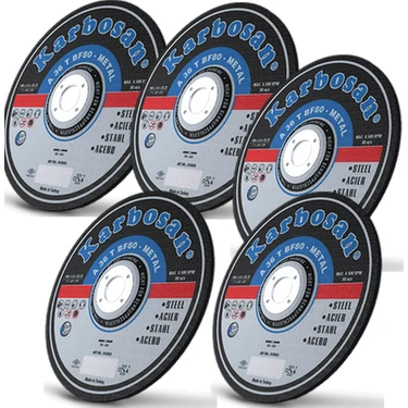 Karbosan A 36 T Bf80 Metal Kesme Taşları 230X3,0 X22.23 5 Fiyatı