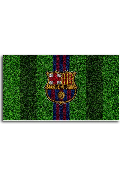 Tablo Kanvas F.C.Barcelona Bayrak Tablo