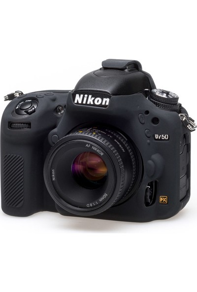 EasyCover Nikon D750 Silikon Kılıf ECND750B (Siyah)