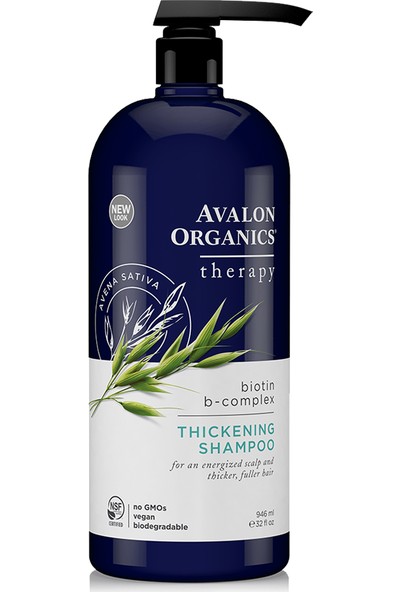 Avalon Organics Biotin B-Complex Shampoo 946 ml