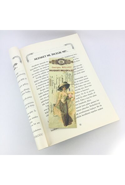 İstisna Vintage Serisi Kitap Ayracı Model 7.