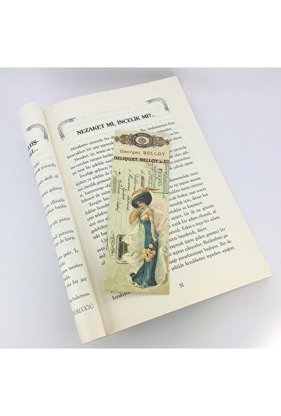 İstisna Vintage Serisi Kitap Ayracı Model 9.
