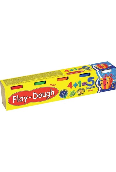 Eren Play Dough Mini Oyun Hamuru 5 Renk 5x60=300 gr.
