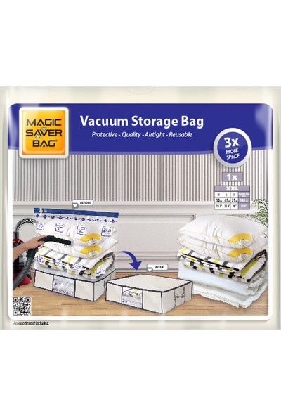 Magic Saver Bag Tekli Çantalı Hurç (XXL)