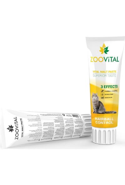 Zoo Vital Malt Soft 100 Gr 3 Etkili Hair Ball Control,Skin Coat,Digestion